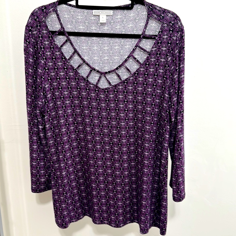 Dana Buchman Large Top. Excellent Condition!